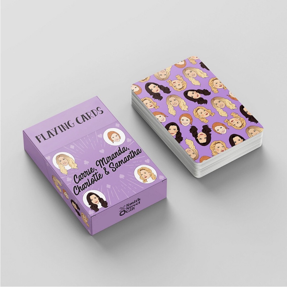 $5 Carrie Miranda Charlotte & Samantha playing cards
